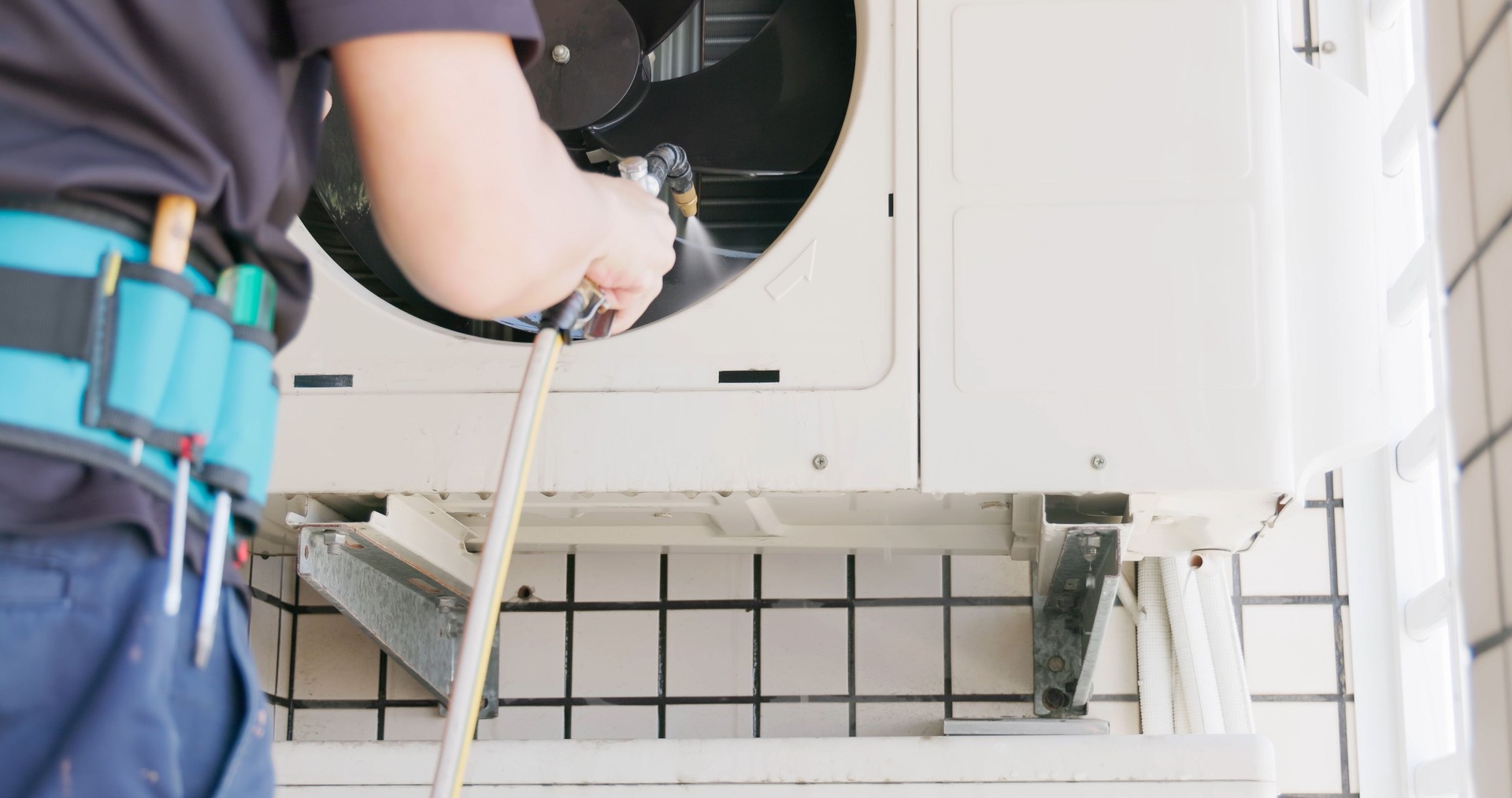 cleaner washing air conditioner